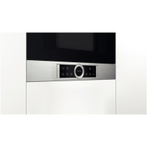 Bosch BFL634GS1 microondas Aço inoxidável Embutido 21 l 900 W