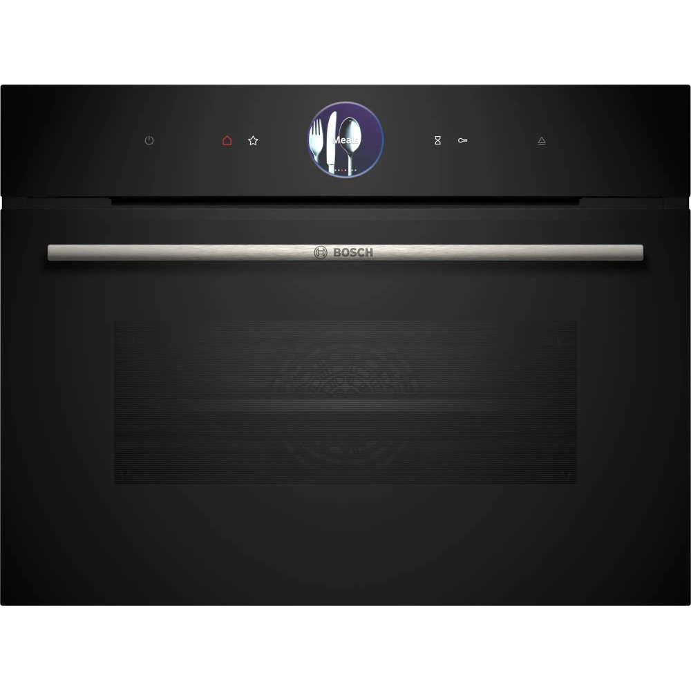 Bosch Serie 8 CSG7361B1 forno a vapor Médio Preto Toque