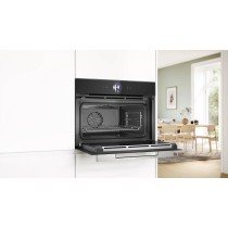 Bosch Serie 8 CSG7361B1 forno a vapor Médio Preto Toque