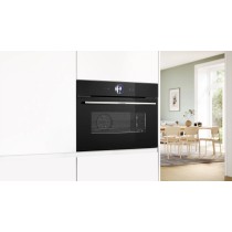 Bosch Serie 8 CSG7361B1 forno a vapor Médio Preto Toque