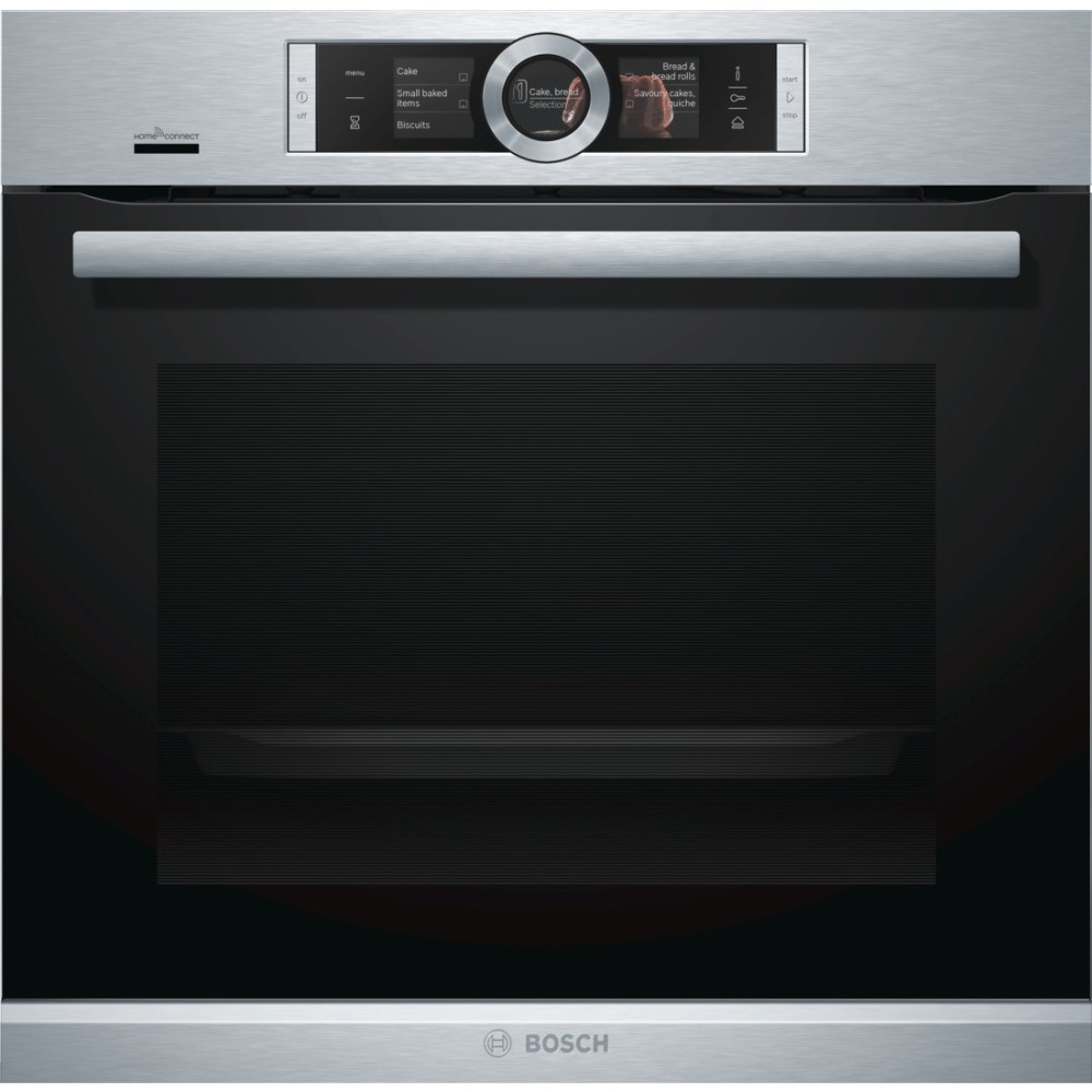 Bosch Serie 8 HRG6769S6 forno 71 l A Aço inoxidável