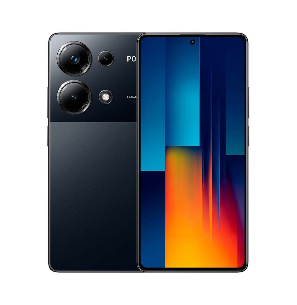 (OUTLET) Smartphone Xiaomi Poco M6 Pro 4G 6.67" 8GB/256GB Dual SIM (Preto) - MZB0G1JEU