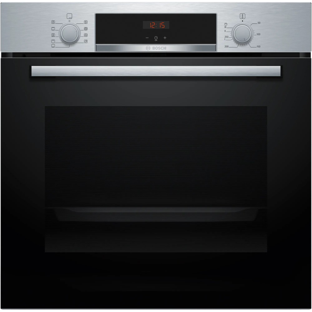 Bosch Serie 4 HBA514ES3 forno 71 l 3400 W Preto, Aço inoxidável