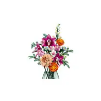 LEGO Botanicals Bouquet de Flores Cor-de-Rosa - 10342