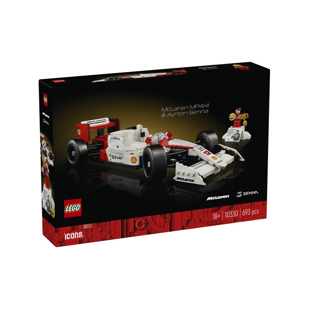 LEGO Icons McLaren MP4/4 e Ayrton Senna V29 - 10330