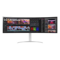 LG 49BQ95C-W monitor de ecrã 124,5 cm (49") 5120 x 1440 pixels UltraWide Dual Quad HD Branco