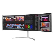 LG 49BQ95C-W monitor de ecrã 124,5 cm (49") 5120 x 1440 pixels UltraWide Dual Quad HD Branco