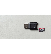 Leitor de Cartões KINGSTON TECHNOLOGY MobileLite Plus (USB-A - MicroSD - Preto)