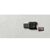 Leitor de Cartões KINGSTON TECHNOLOGY MobileLite Plus (USB-A - MicroSD - Preto)