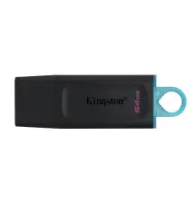 Pen Drive KINGSTON TECHNOLOGY DataTraveler Exodia (64GB - USB-A - Preto)