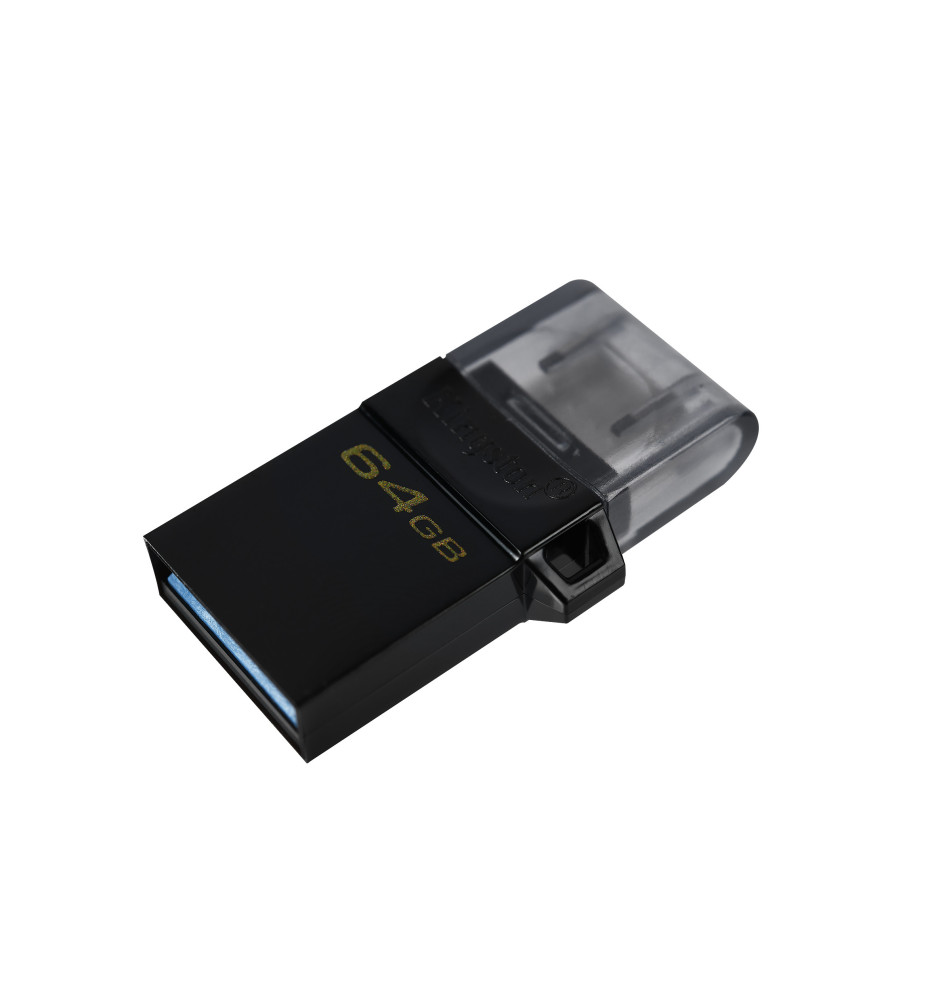 Pen Drive KINGSTON TECHNOLOGY DataTraveler microDuo3 G2 (64GB - microUSB - Preto)