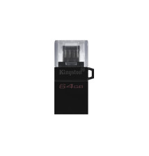 Pen Drive KINGSTON TECHNOLOGY DataTraveler microDuo3 G2 (64GB - microUSB - Preto)