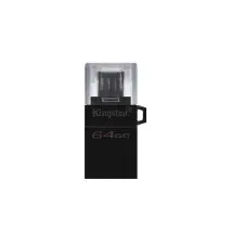 Pen Drive KINGSTON TECHNOLOGY DataTraveler microDuo3 G2 (64GB - microUSB - Preto)