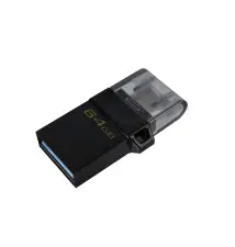 Pen Drive KINGSTON TECHNOLOGY DataTraveler microDuo3 G2 (64GB - microUSB - Preto)