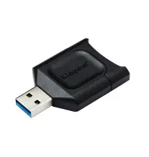 Leitor de Cartões KINGSTON TECHNOLOGY MobileLite Plus (USB-A - SD - Preto)
