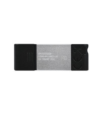 Pen Drive KINGSTON TECHNOLOGY DataTraveler 80 (128GB - USB-C - Prateado)