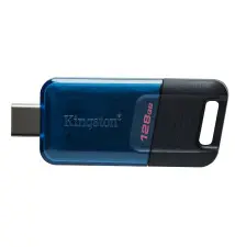 Pen Drive KINGSTON TECHNOLOGY DataTraveler 80 (128GB - USB-C - 200MB s)