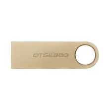 Pen Drive USB KINGSTON TECHNOLOGY Data Traveler SE9 G3 (128GB - 220MB s - Dourado)
