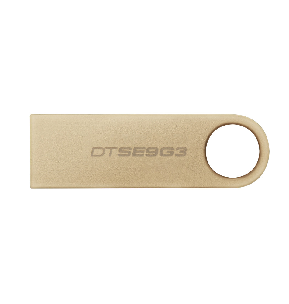 Pen Drive USB KINGSTON TECHNOLOGY Data Traveler SE9 G3 (128GB - 220MB s - Dourado)