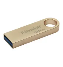 Pen Drive USB KINGSTON TECHNOLOGY Data Traveler SE9 G3 (128GB - 220MB s - Dourado)