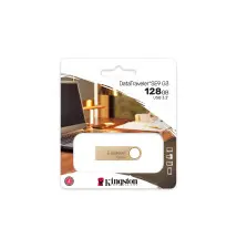Pen Drive USB KINGSTON TECHNOLOGY Data Traveler SE9 G3 (128GB - 220MB s - Dourado)