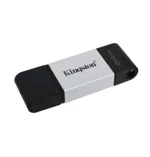 Pen Drive KINGSTON TECHNOLOGY DataTraveler 80 (64GB - 200MB s - Preto)