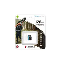 Cartão de Memória Micro SD KINGSTON TECHNOLOGY Canvas Go! (128GB - Classe 10 - 170MB s)