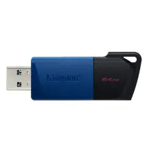 Kingston - DataTraveler Exodia M (Black + Blue) 64GB