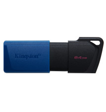Kingston - DataTraveler Exodia M (Black + Blue) 64GB