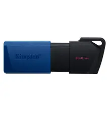 Kingston - DataTraveler Exodia M (Black + Blue) 64GB
