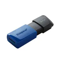 Kingston - DataTraveler Exodia M (Black + Blue) 64GB