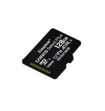 Cartão de Memória MicroSD KINGSTON TECHNOLOGY Canvas SelectPlus (128GB - Classe 10 - 100MB s)