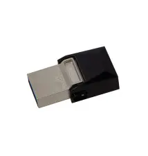 Pen Drive KINGSTON TECHNOLOGY DataTraveler microDuo (64GB - USB-A Micro-USB - Preto)