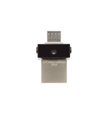 Pen Drive KINGSTON TECHNOLOGY DataTraveler microDuo (64GB - USB-A Micro-USB - Preto)