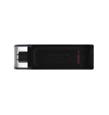 Pen Drive KINGSTON TECHNOLOGY DataTraveler 70 (256GB - 200MB s - Preto)