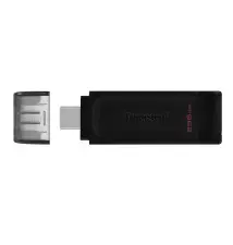 Pen Drive KINGSTON TECHNOLOGY DataTraveler 70 (256GB - 200MB s - Preto)