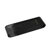 Pen Drive KINGSTON TECHNOLOGY DataTraveler 70 (256GB - 200MB s - Preto)