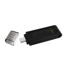 Pen Drive KINGSTON TECHNOLOGY DataTraveler 70 (256GB - 200MB s - Preto)