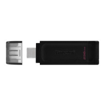 Pen Drive KINGSTON TECHNOLOGY DataTraveler 70 (256GB - 200MB s - Preto)