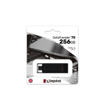 Pen Drive KINGSTON TECHNOLOGY DataTraveler 70 (256GB - 200MB s - Preto)