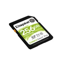 Cartão de Memória SD KINGSTON TECHNOLOGY Canvas Select Plus (256GB - Classe 10 - 100MB s)