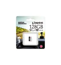 Cartão de Memória MicroSD KINGSTON High Endurance (128GB - Classe 10 - 95MB s)