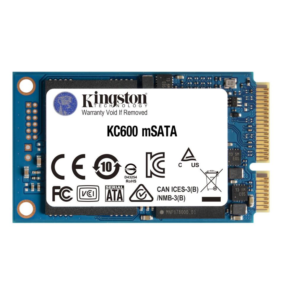 Disco SSD KINGSTON KC600 256GB (550MB s - 6Gbit s - SATA III)