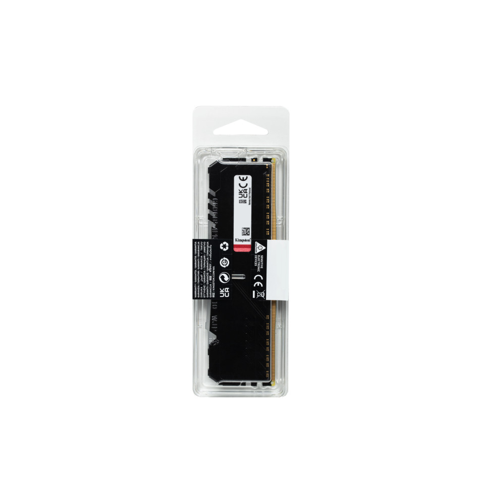 Memória RAM KINGSTON FURY Beast RGB 16GB (DDR4 - 3600MT s - 288-pin DIMM)
