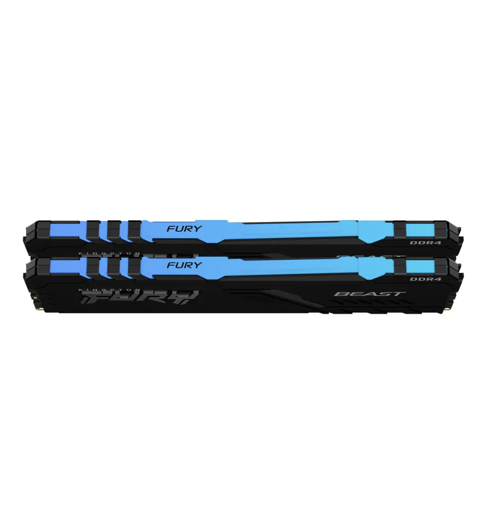 Memória RAM KINGSTON FURY Beast RGB 2x 8GB (DDR4 - 3600MT s -288-pin DIMM)