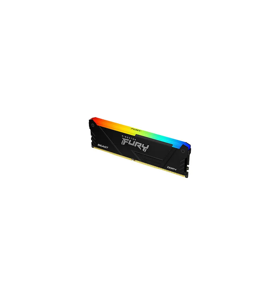 Memória RAM KINGSTON FURY Beast RGB 16GB (DDR4 - 3733 MT s - 288-pin DIMM)