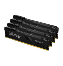 Memória RAM KINGSTON FURY Beast 4x 4GB (DDR4 - 2666 MT s - 288-pin DIMM)