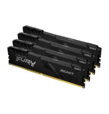 Memória RAM KINGSTON FURY Beast 4x 4GB (DDR4 - 2666 MT s - 288-pin DIMM)