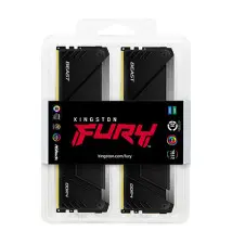 Memória RAM KINGSTON FURY Beast RGB 4x 8GB (DDR4 - 3600MT s - 288-pin DIMM)