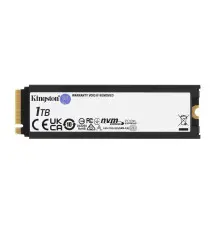 Disco SSD KINGSTON FURY Renegade Heatsink 1TB (M.2 - 7300MB s - PCI Express 4.0)